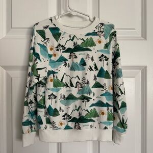 Little Sleepies Mountain Mist Crewneck Sweatshirt, 4T